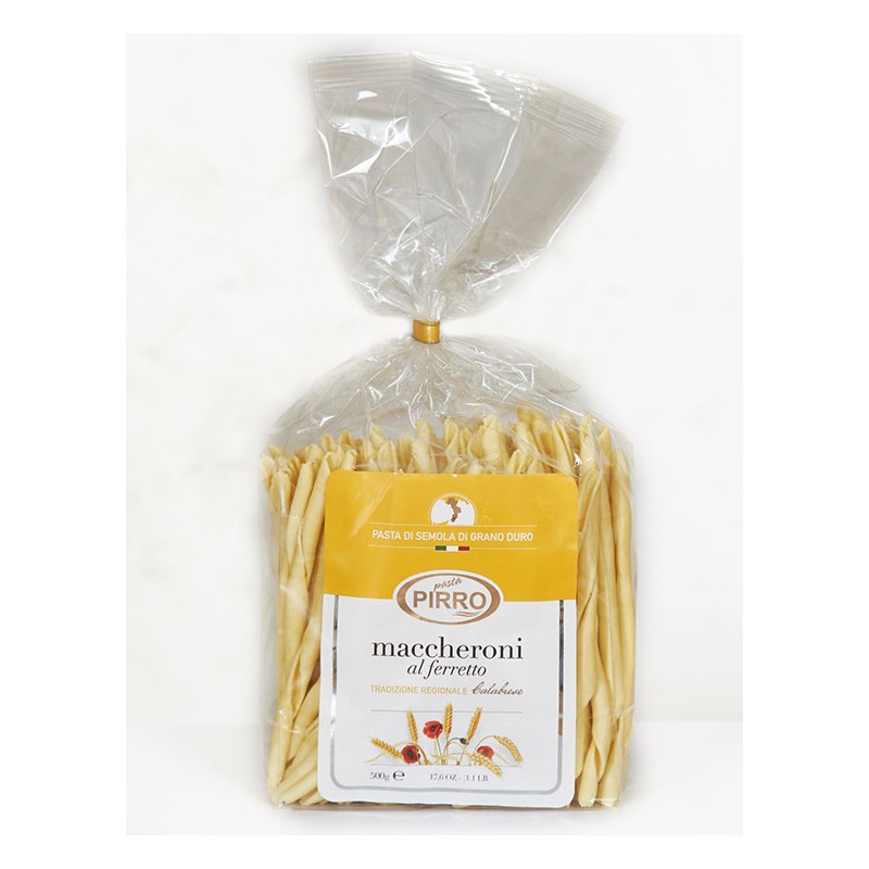 Maccheroni al Ferretto Semola 500g - Food Calabria - P.Emme