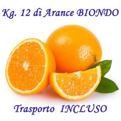 Kg. 12 di Arance BIONDO Tardivo di Corigliano Calabro - Calabria