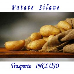 kg.9 di PATATE Silane a pasta gialla coltivate in Sila Calabria CON TRASPORTO INCLUSO