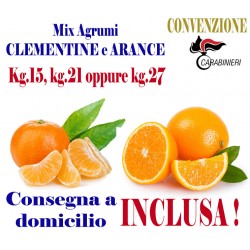 Box Mix Agrumi: CLEMENTINE e ARANCE - TRASPORTO INCLUSO