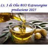 Olio NOVELLO 2025 Litri 3 di Olio "SUPER" ExtraVergine di Olive BIO - Casareccio produz. Food Calabria